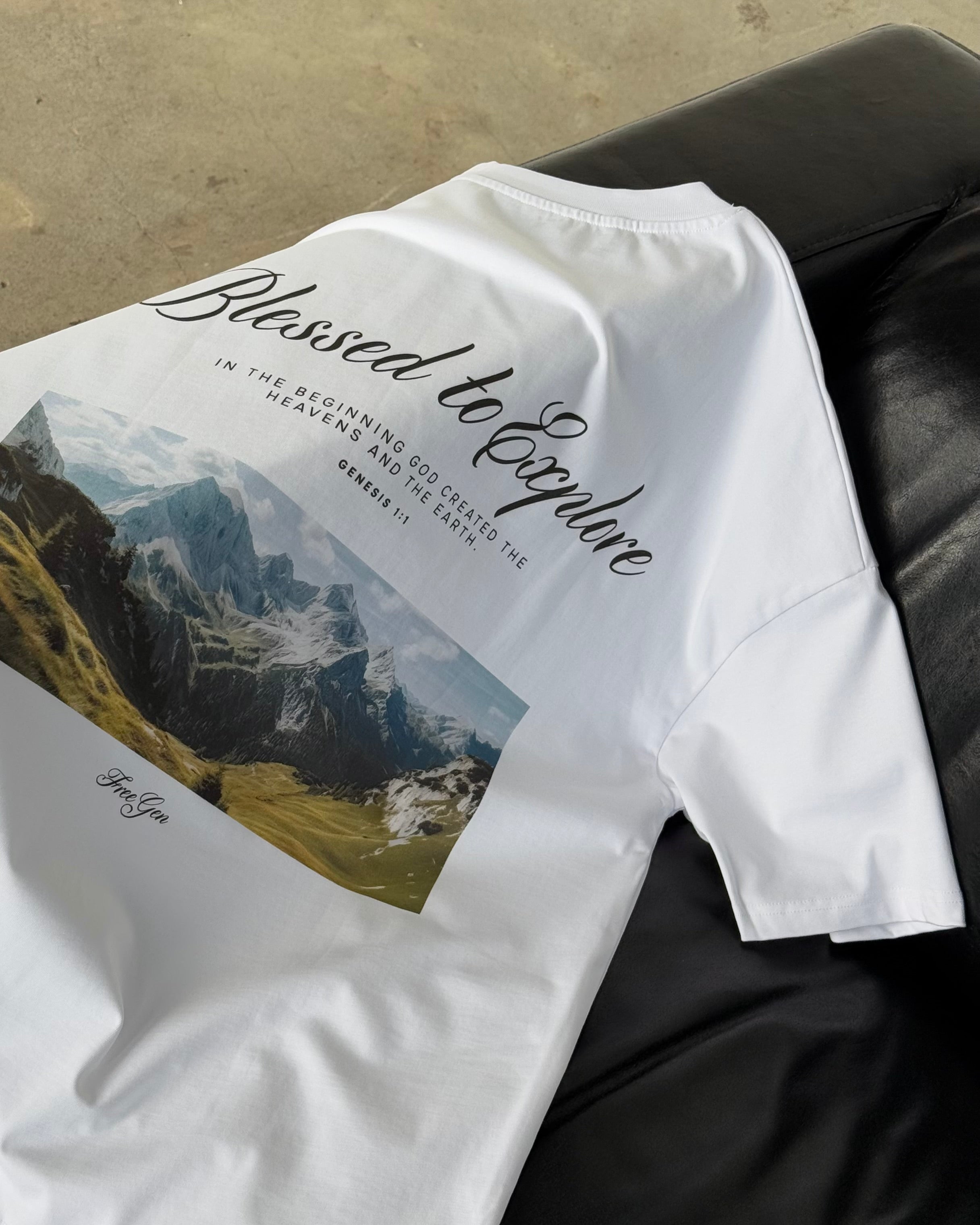 Blessed to Explore - Oversized Tshirt